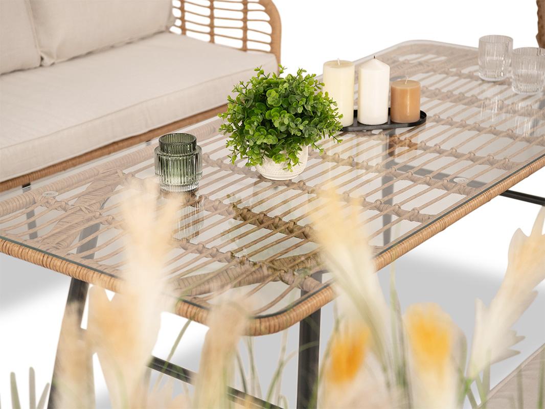 Blat stołu z hartowanego szkła