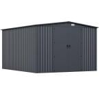 Metalowa szopa ogrodowa Hartt Plus 300x360x205cm drzwi na zawiasach - Antracyt A16
