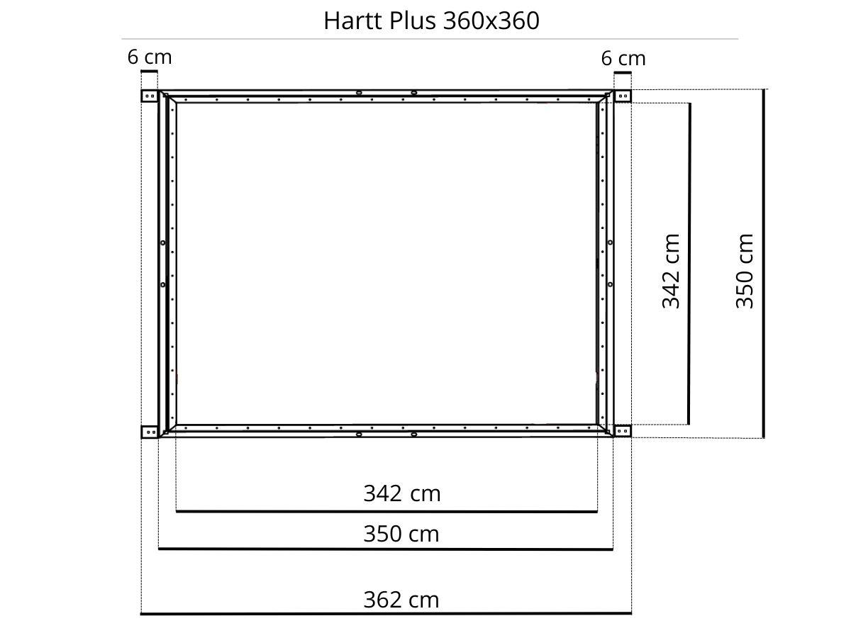 Hartt Plus 360x360 podstawa montażu