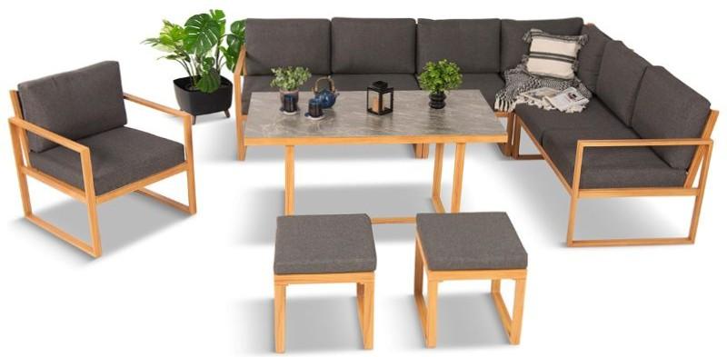 Komplet mebli obiadowych Kari