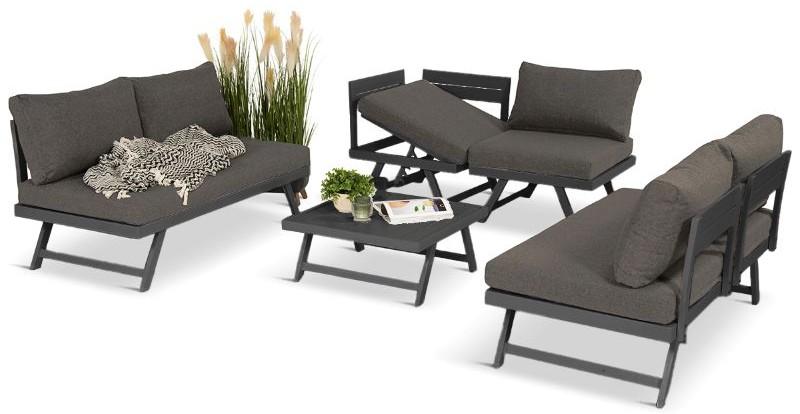 Meble modułowe z regulacją oparcia