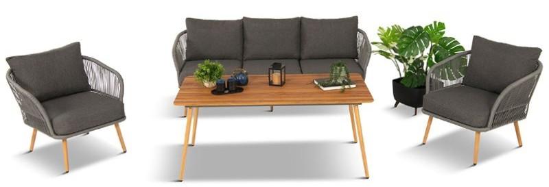 Komplet mebli Dona dla 5 osób