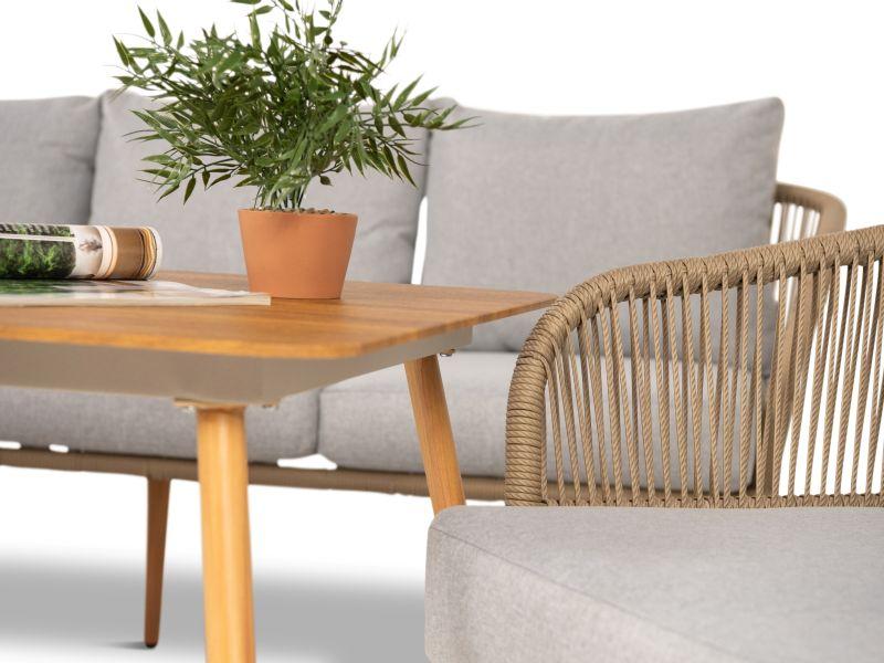 Meble do ogrodu ze stali