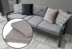 Poduszki do sofy trzyosobowej Calamba - Grey