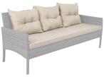 Zapasowe poduszki do sofy trzyosobowej Perata - 1x siedzisko 3x oparcie - Beige