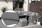 Poduszki zapasowe do mebli ogrodowych Cofete Corner - 6x siedzisko 6x oparcie Grey