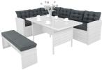 Komplet poduszek zapasowych do Topiano Corner - 5x siedzisko 7x oparcie - Grey