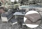 Torino Corner XL - poduszki - Grey
