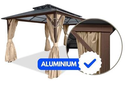 Aluminiowa pergola 3,5x6