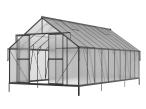 Szklarnia poliwęglanowa 6mm stelaż aluminium 610x305x245cm