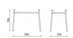 Stolik Tiramisu Duo werzalit 80x120