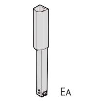 Stół Lyon część zamienna - przedłużenie nogi symbol EA brąz