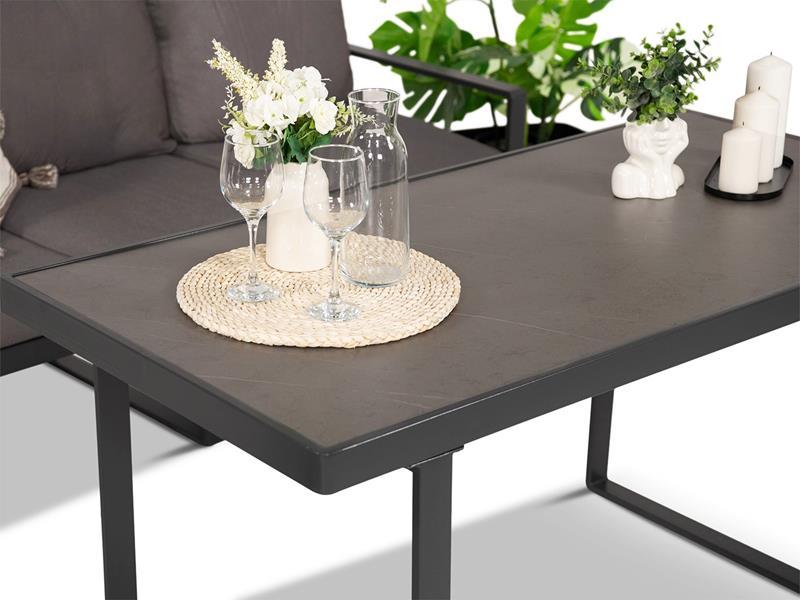 Stół z hartowanego szkła