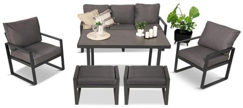 Meble do ogrodu dla 7 osób