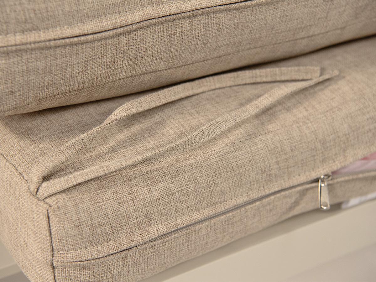 Poszewki z zamkiem błyskawicznym i troczkami