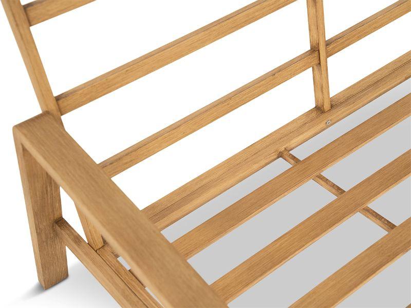 aluminiowy stelaż mebli Tavaro - imitacja drewna