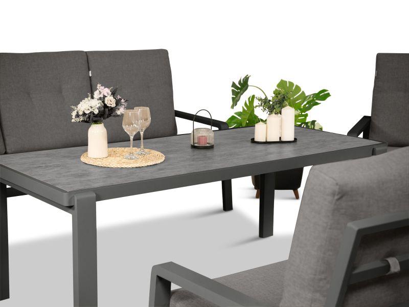 Komplet mebli z aluminium