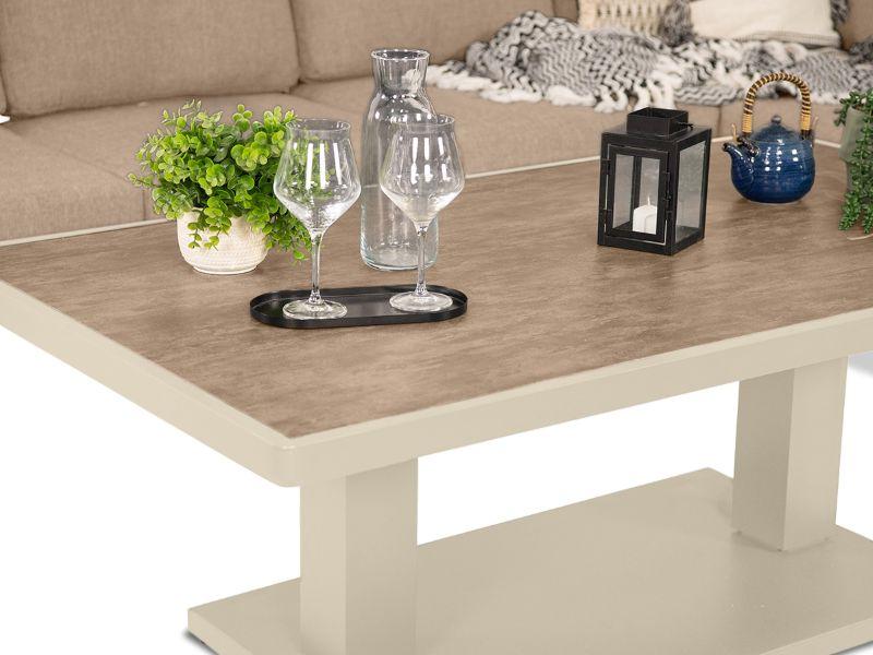 podnoszony stół ogrodowy