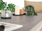 Elegancki zestaw mebli dla 5 osób na taras Safira Light Grey