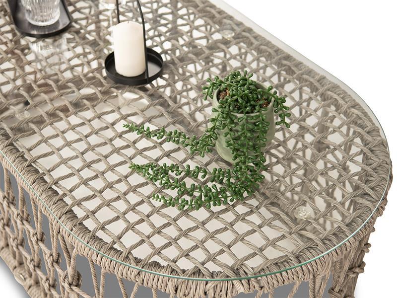 Stół ze szklanym hartowanym blatem