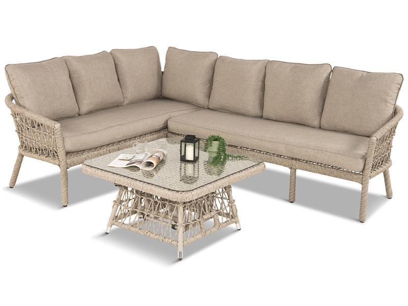 Narożnik Parlas z uniwersalnym stołem