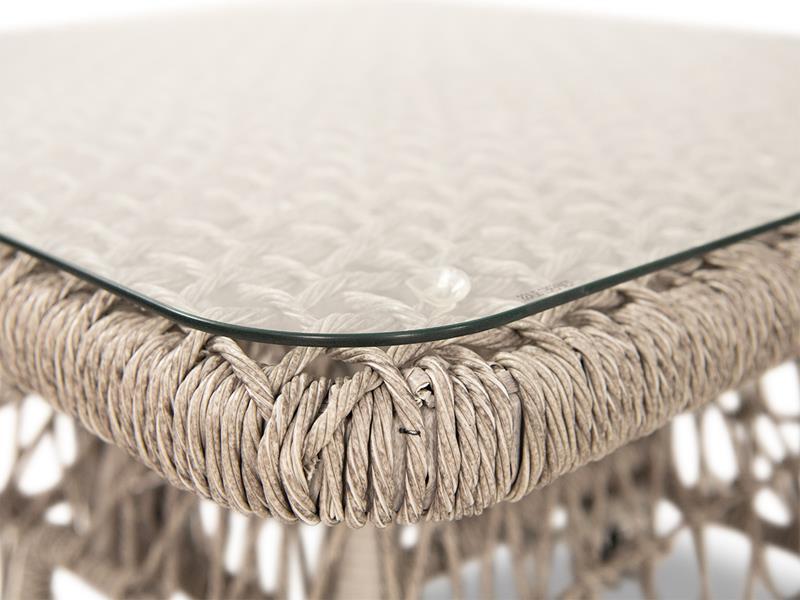 Stół ze szklanym hartowanym blatem