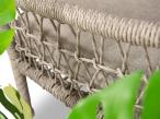 Aluminiowy narożnik tarasowy w stylu boho Parlas - Cream