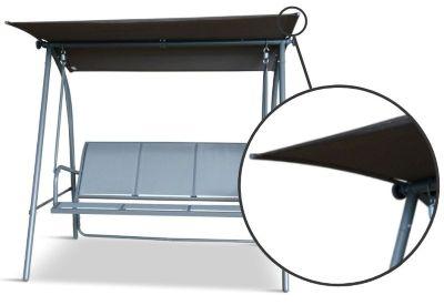 huśtawka ogrodowa z daszkiem