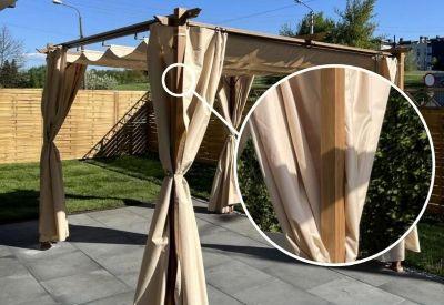 volně stojící pergola 4x4