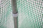 Tunel foliowy metalowy 6x3m z metalowymi drzwiami – zielony