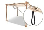 Gartwerk - Pergola Niro 4x4 - Cream Wood