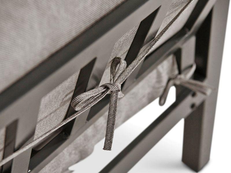 Meble na taras na aluminiowym stelażu