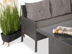 Narożnik z technorattanu Torino Corner XL Anthracite