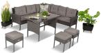 OUTLET - Narożnik z technorattanu Torino Corner XL Anthracite