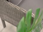 Szary narożnik technorattan Torino Corner XL Grey