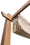 Pergola Kirn 3x3 - Cream Wood