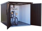Metalowy schowek na rowery Varsat 165x222x151 - Szary