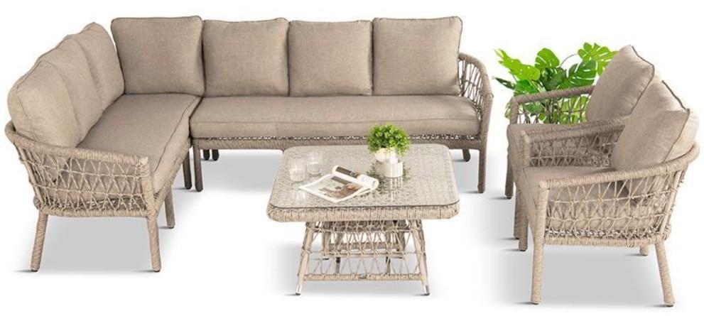 Narożnik Parlas z uniwersalnym stołem