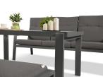 Zestaw mebli na taras dla 7 osób z ceramicznym stołem - Tavaro Dining Antracite