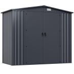 Blaszak narzędziowy Hartt Plus 240x120x205cm - z drzwiami na zawiasach - Antracyt A16