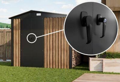 drzwi z zamkiem z wkładką