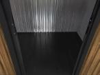 Metalowa podłoga do domku narzędziowego Hartt 240x120x200cm - Black