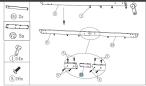OUTLET - Aluminiowa pergola ogrodowa z zasłonami 4x4 Kirn Beż