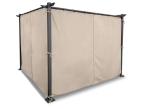 Pergola ogrodowa z zasłonami 3x3 Niro - Cream
