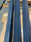 OUTLET - Wytrzymały schowek ogrodowy blaszany Hartt Plus 240x240x205cm - z drzwiami na zawiasach - Antracyt A16