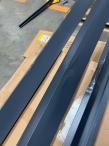 OUTLET - Wytrzymały schowek ogrodowy blaszany Hartt Plus 240x240x205cm - z drzwiami na zawiasach - Antracyt A16