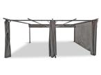 Pergola Niro 3x6 z zasłonami - Grey Grey