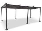 Pergola Niro 3x6 z zasłonami - Grey Grey