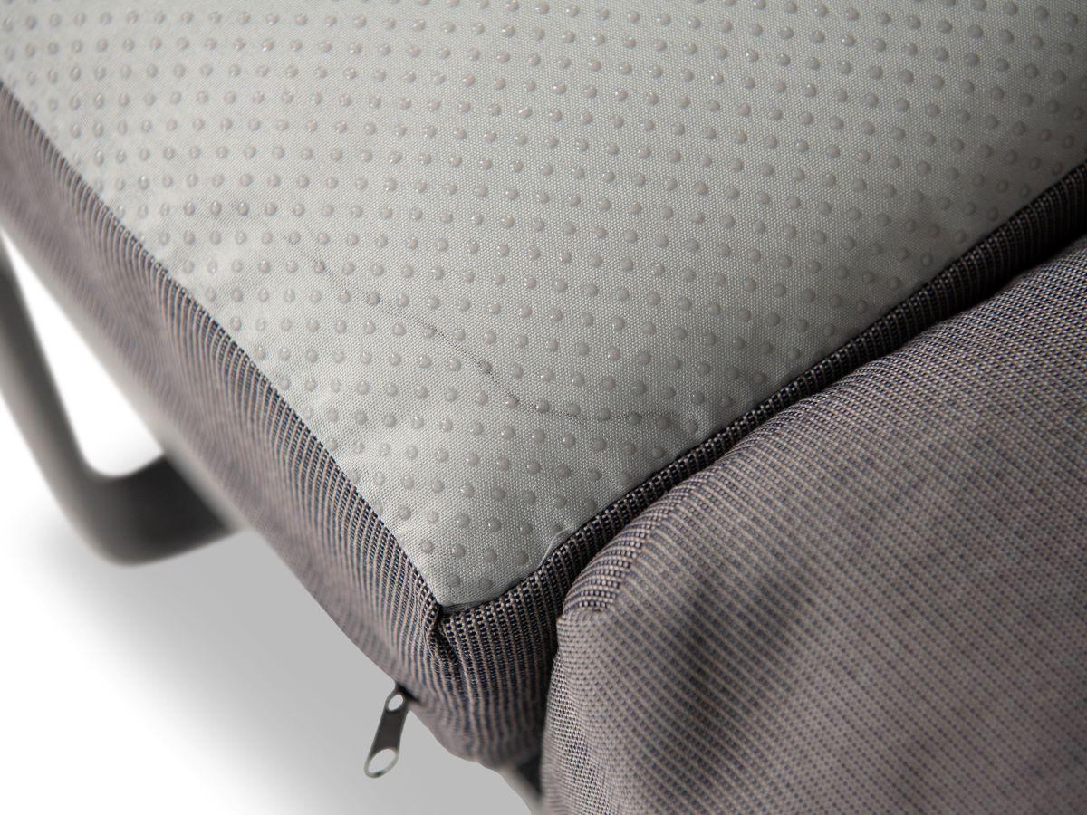 Mata antypoślizgowa w poduszakch siedziskowych