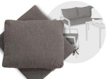 Komplet poduszek do zestawu Sodor Dining + pufy - 7x siedzisko 5x oparcie - Dark Grey